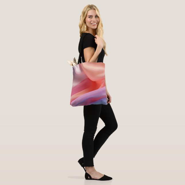 Vibrant Tote Bag Tygkasse (På modell)