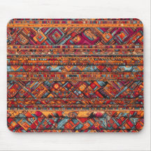 ’Vibrant Tribal Tapestry Mönster’