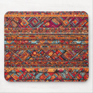 ’Vibrant Tribal Tapestry Mönster’ Musmatta
