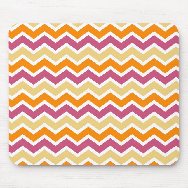 Vibrant Tribal ZigZag Musmatta (Framsidan)