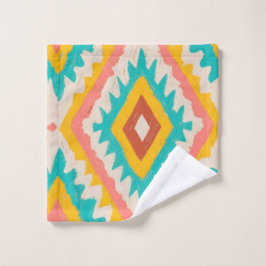 Vibrant Tribe, Bold Geometric Boho Pattern