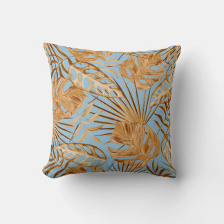 Vibrant Tropical Flowers: Colorful Seamless. Kudde