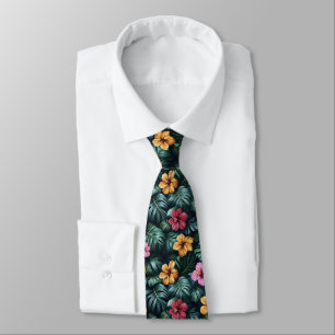 Vibrant Tropical Foliage Mönster Slips