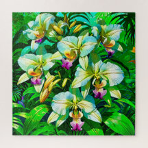 Vibrant Tropical Orchid