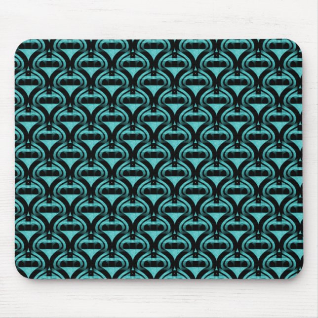 Vibrant Turcos Retro Coola Mousepad Musmatta (Framsidan)