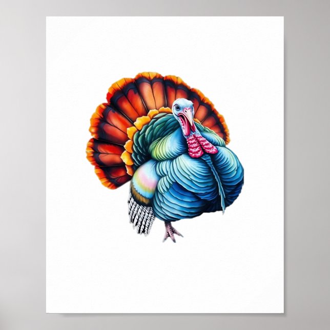 Vibrant Turkiet Pride Art Classic T-Shirt Poster (Framsidan)