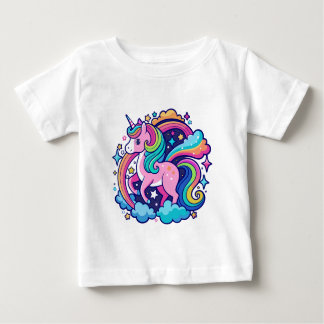 Vibrant Unicorn Fantasy T Shirt