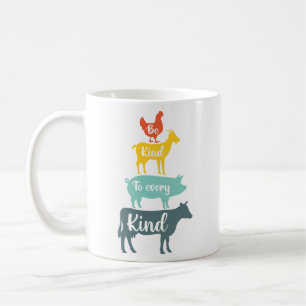 Vibrant Vegan Vibes: Bärk en färgstark växtbas Kaffemugg