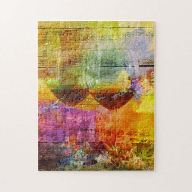 Vibrant Vin Puzzle Pussel (Vertikal)