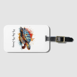 Vibrant Voyager, anpassad Bagagebricka
