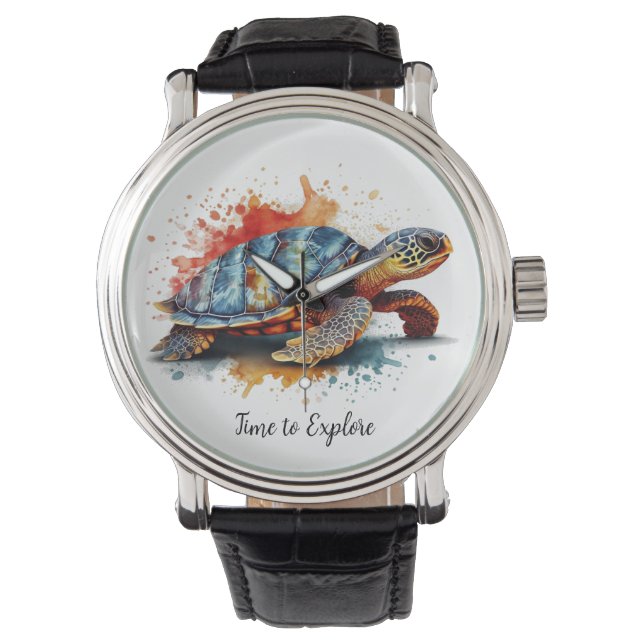 Vibrant Voyager, custom Armbandsur (Framsida)