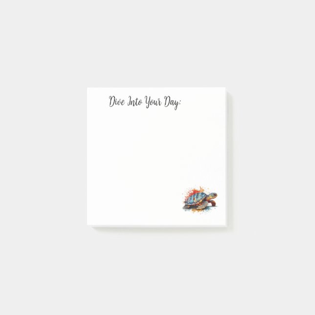 Vibrant Voyager, custom Post-it Block (Framsida)