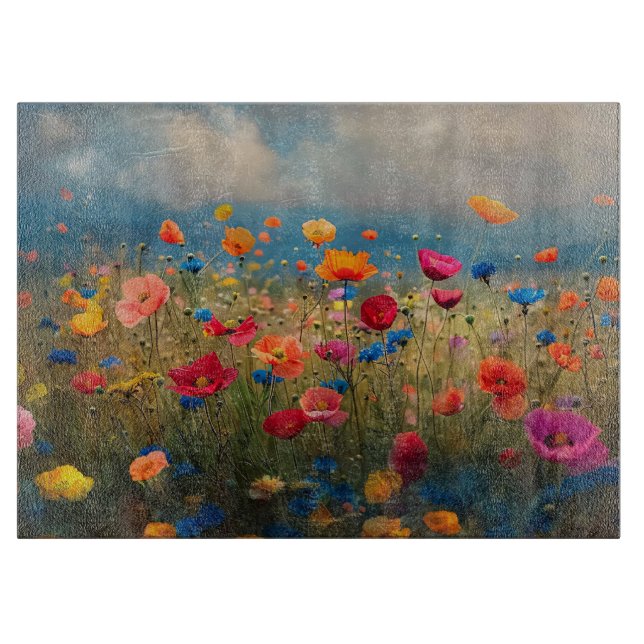 Vibrant Wildblomsimpressionist (Framsidan)