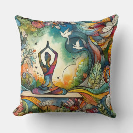 Vibrant Yoga Serenity Large Kudde