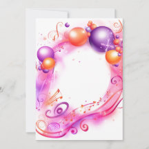 Vibrant Yuletide Harmony Helgdagskort