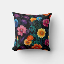 Vibranta Blommar - färgstarkt Blommönster