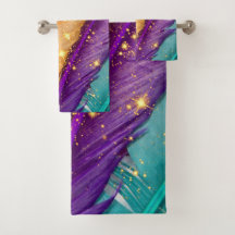 Vibranta Färgader Fjädrar