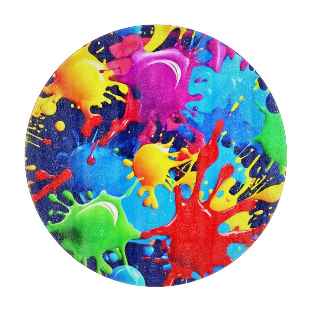 Vibranta färgplattor: Ett fet Färg Påstående (Framsidan)