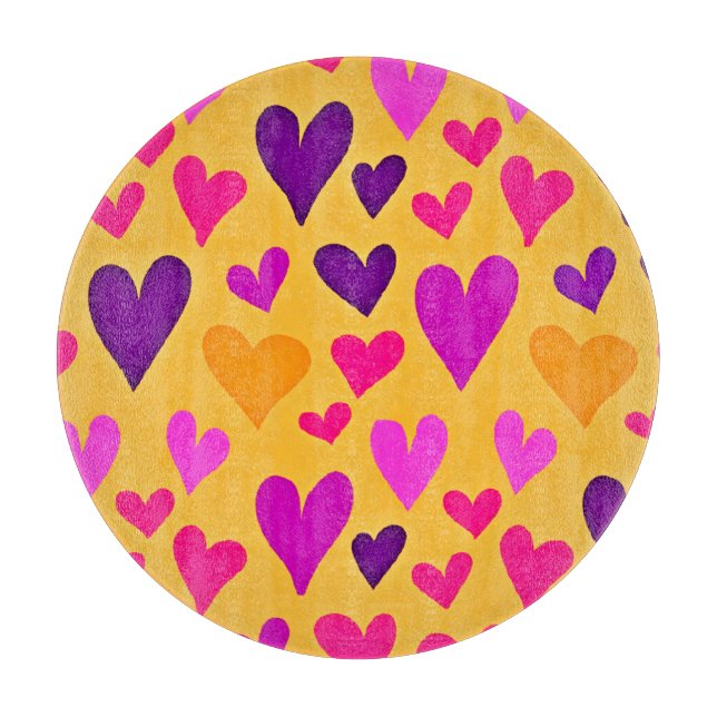 Vibranta hjärtblister: Kärlek Mönster (Framsidan)