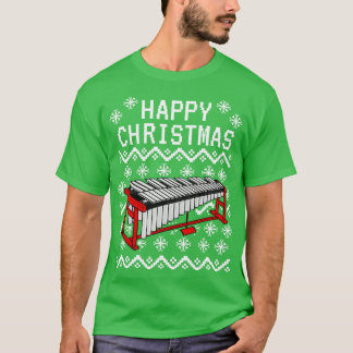 Vibraphone Ugly jul Vibraphonist Musician Xm T Shirt