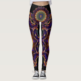 Vibration av mandala leggings