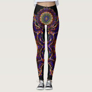 Vibration av mandala leggings