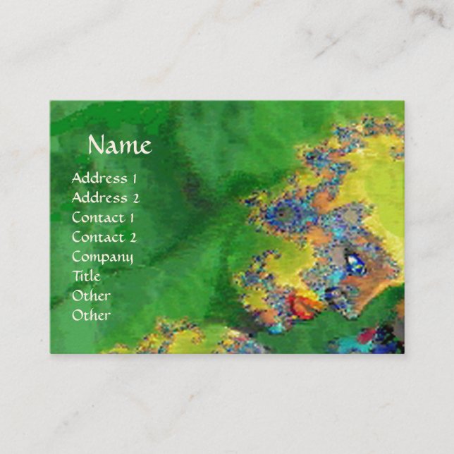 VIBRATIONER VISITKORT (Framsida)