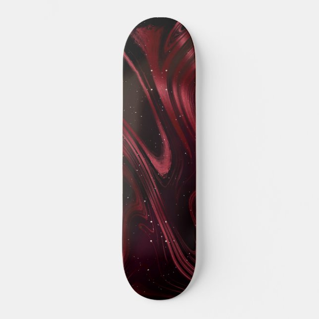 vibratoriska färger mini skateboard bräda 18,5 cm (Framsida)