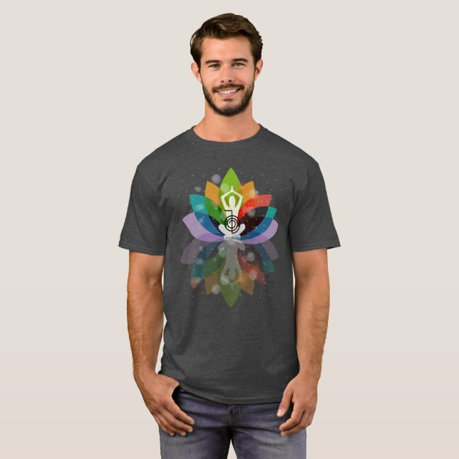 Vibrerande Cho Ku Reiki T-shirt (Hel framsida)