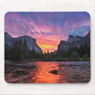 Vibrerande dal för himmel   Yosemite Musmatta
