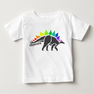 Vibrerande Dino spädbarnskjorta T-shirt