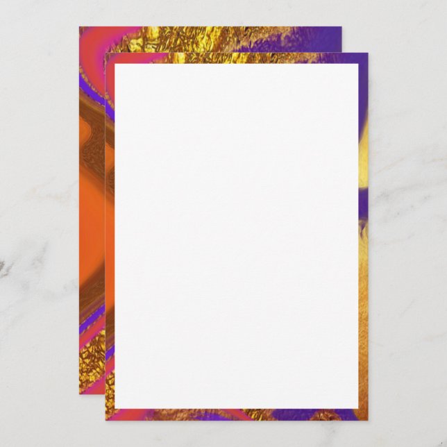 vibrerande färg art (Fram/baksida)