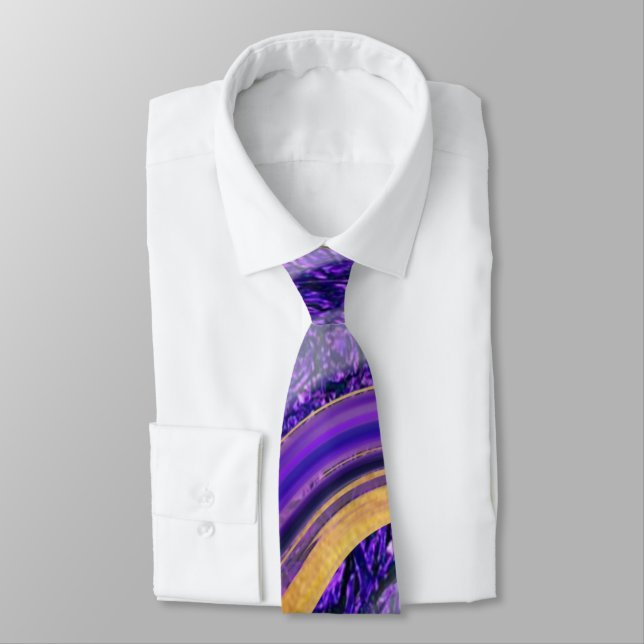 vibrerande färg art slips (Bunden)