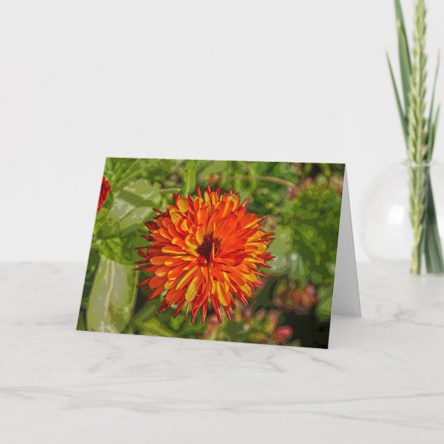 Vibrerande födelsedagkort kort (Framsida)