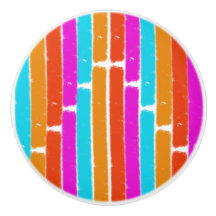 Vibrerande målade randar - enhetsknopp