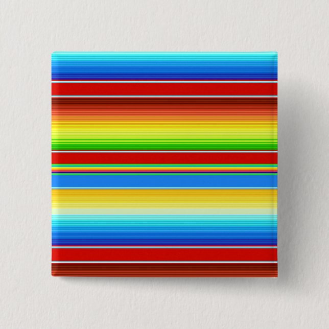 Vibrerande mexicansk filt traditionella spanska knapp (Framsida)