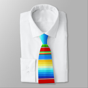 Vibrerande mexicansk filt traditionella spanska slips