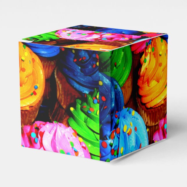 vibrerande muffinsar presentaskar (Framsidan Sidan)