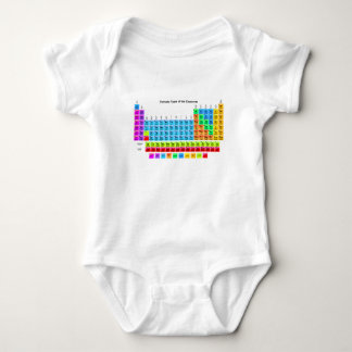 Vibrerande periodiskt bord tee shirt