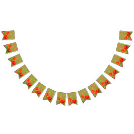 Vibrerande vallmor i ett vallmofält vimplar