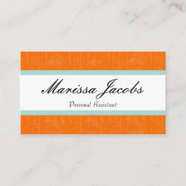 Vibrerande visitkort för personlig assistent