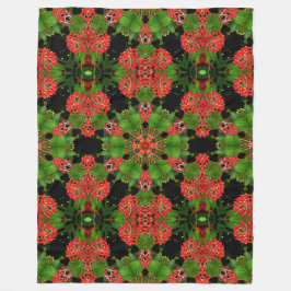 Viburnum Berries Kaleidoscope Fleecefilt