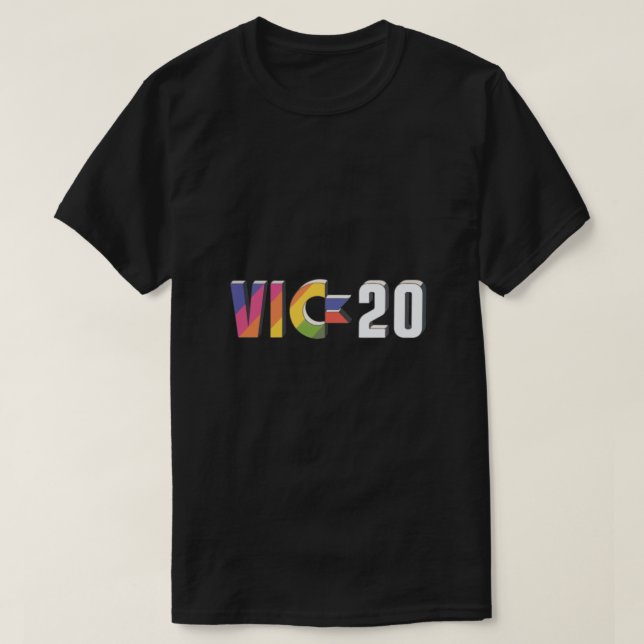 Vic 20 Essential T Shirt (Design framsida)