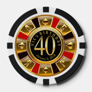Vic:s 40:e dag poker marker
