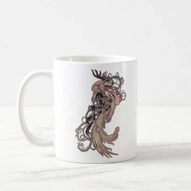 Vicar Amelia - Bloodborne (ingen textversion) Kaffemugg (Vänster)