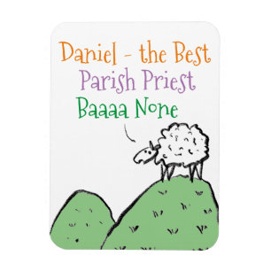 Vicar eller Parish Priest Magnet