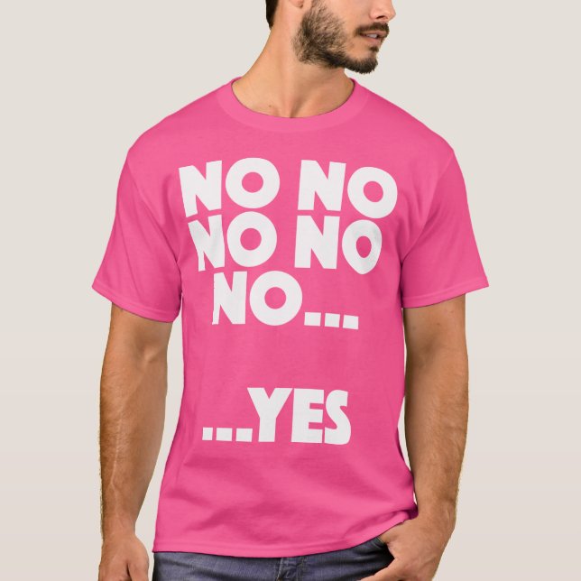 Vicar of Dibley - Nej Nej Ja T Shirt (Framsida)
