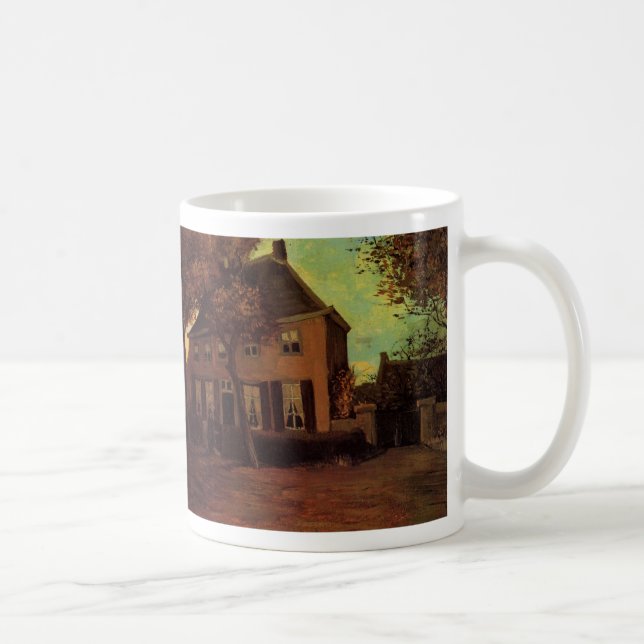 Vicarage i Nuenen av Vincent van Gogh Kaffemugg (Höger)