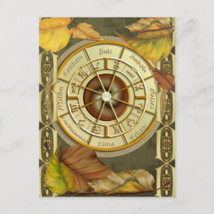 Viccan Wheel 2012 Calendar Postcard Vykort