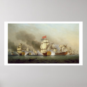 Vice Amiral Herr George Ansons (1697-1762) Victor Poster